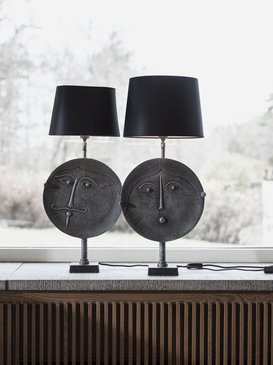 Anibe Lifestyle - Mrs Round Lampfot Grå 55cm