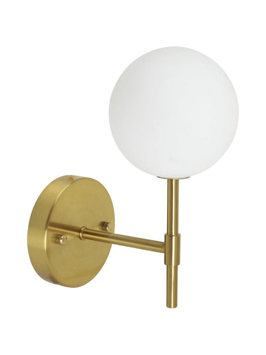 Sigma S Vägglampa Guld Opal IP23 25cm