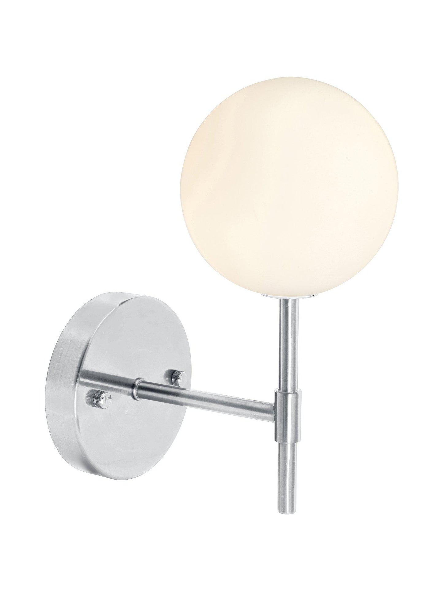 Sigma S Vägglampa Krom Opal IP23 25cm