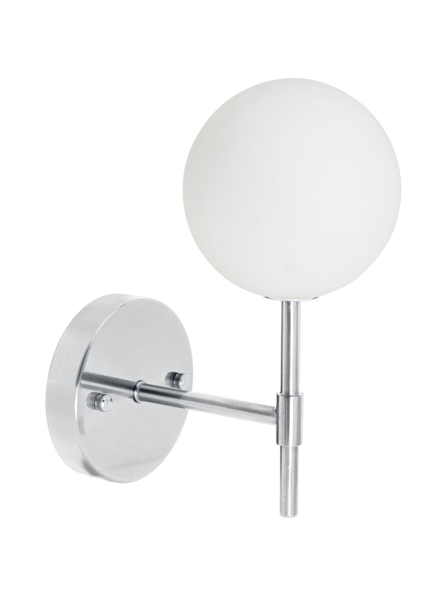 Sigma S Vägglampa Krom Opal IP23 25cm