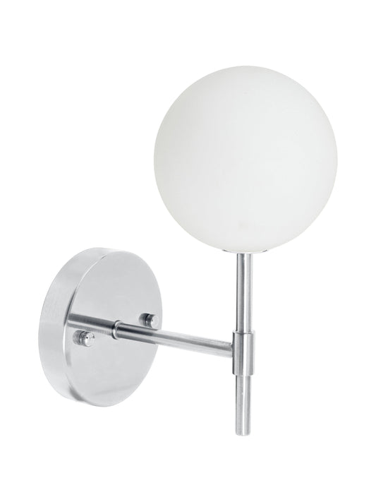 Sigma S Vägglampa Krom Opal IP23 25cm