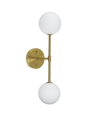 Anibe Lifestyle - Sigma D Vägglampa Guld Opal IP23 49cm