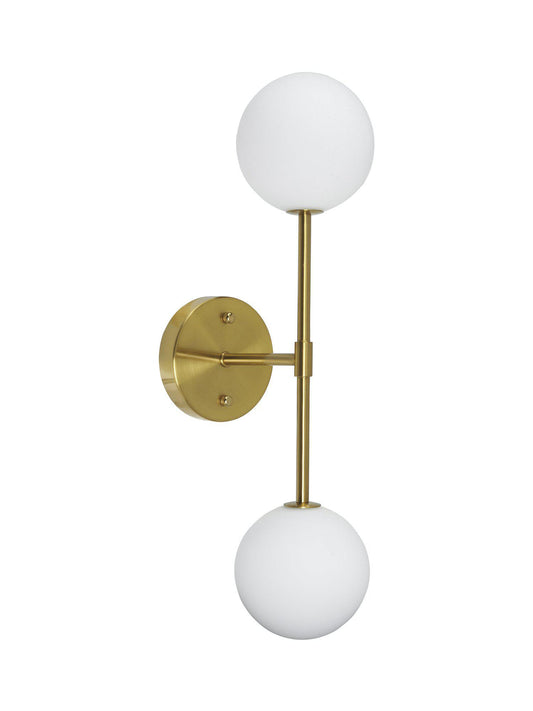 Sigma D Vägglampa Guld Opal IP23 49cm