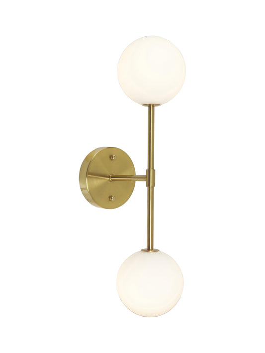 Sigma D Vägglampa Guld Opal IP23 49cm