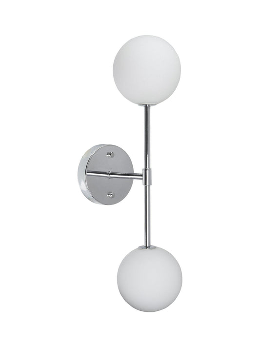 Sigma D Vägglampa Krom Opal IP23 49cm