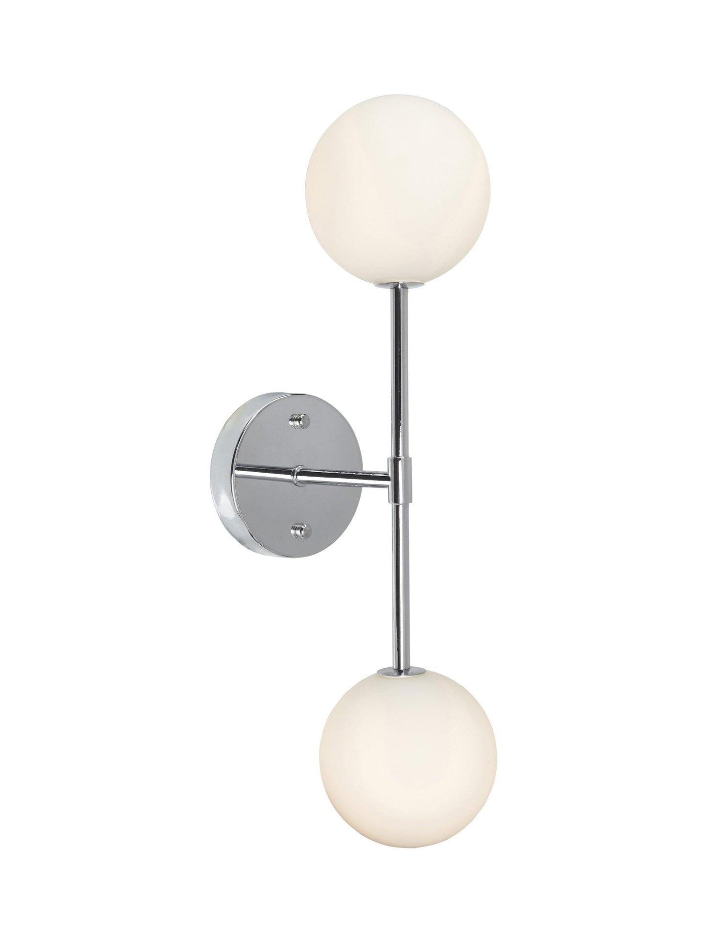 Sigma D Vägglampa Krom Opal IP23 49cm