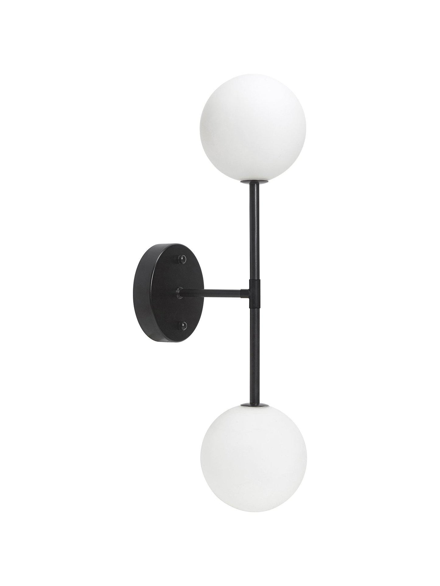 Sigma D Vägglampa Svart Opal IP23 49cm