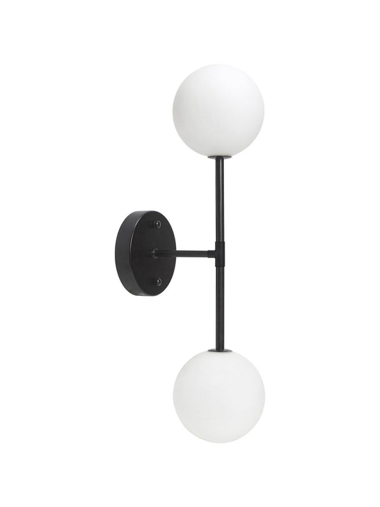 Sigma D Vägglampa Svart Opal IP23 49cm