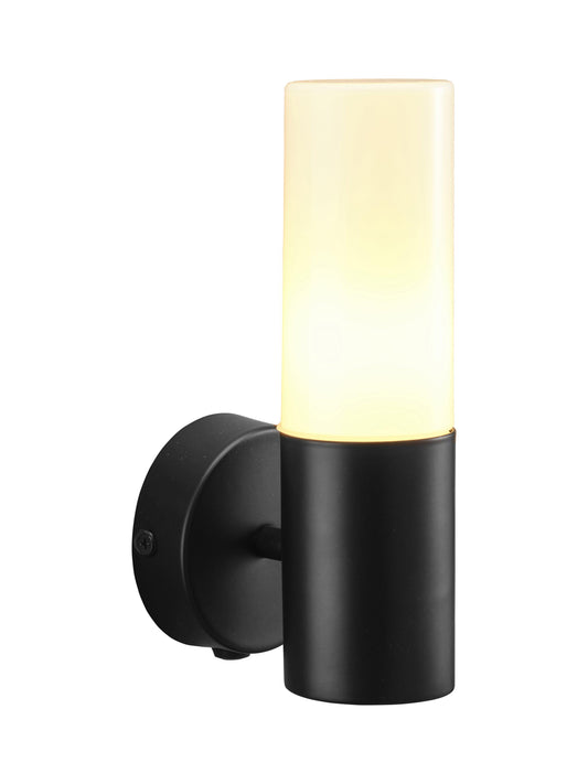 Beta Vägglampa Mattsvart IP44 21cm