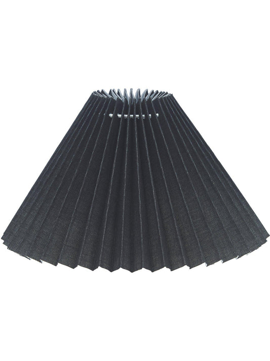 Anibe Lifestyle - Astrid - Veckad Lampskärm Anthracite 35cm