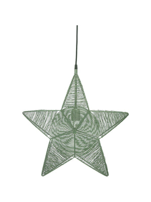 Anibe Lifestyle - Rigel - Adventsstjärna Grön 50cm