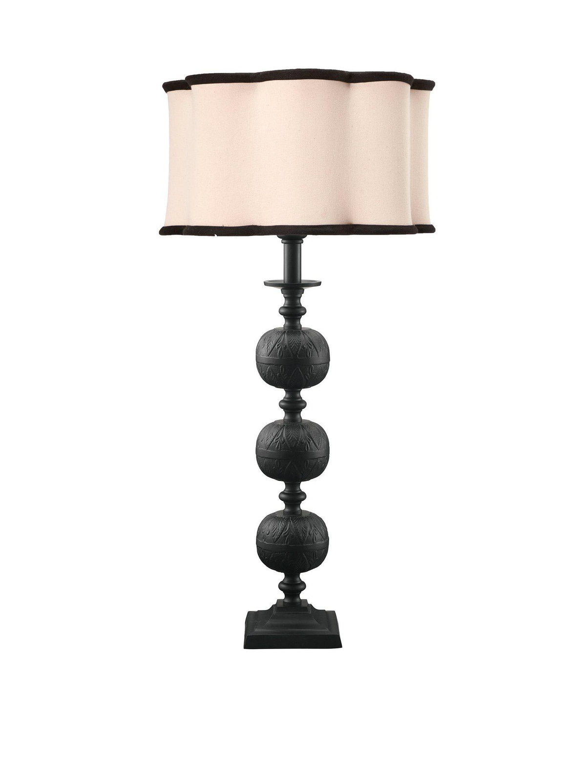 Anibe Lifestyle - Flory Bordslampa Svart Judy Natur IP20 70cm