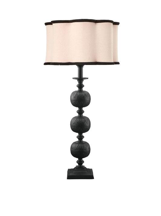 Anibe Lifestyle - Flory Bordslampa Svart Judy Natur IP20 70cm