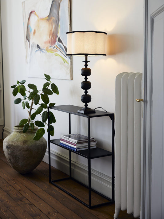 Anibe Lifestyle - Flory Bordslampa Svart Judy Natur IP20 70cm