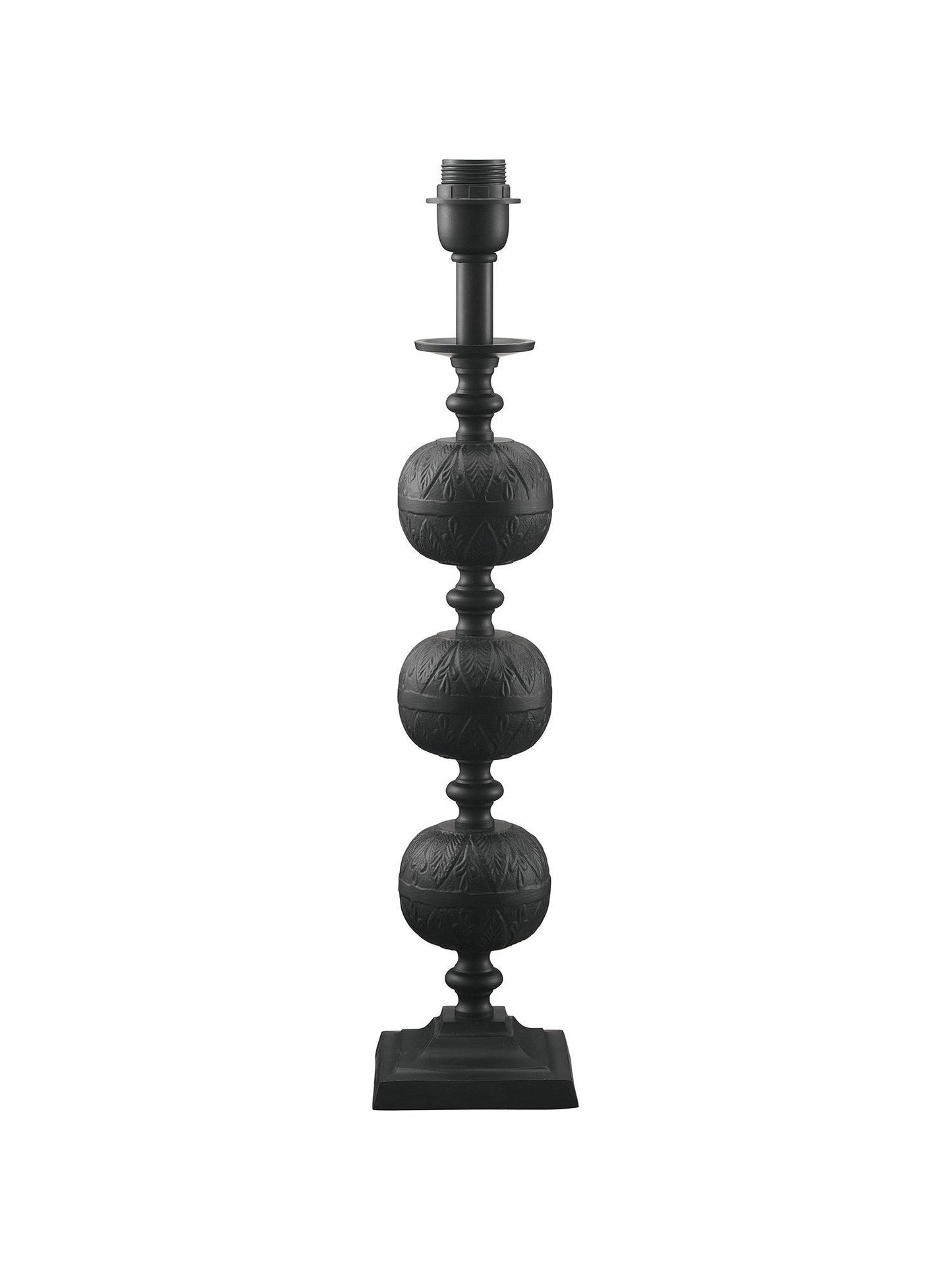 Flory lampfot Svart 57cm