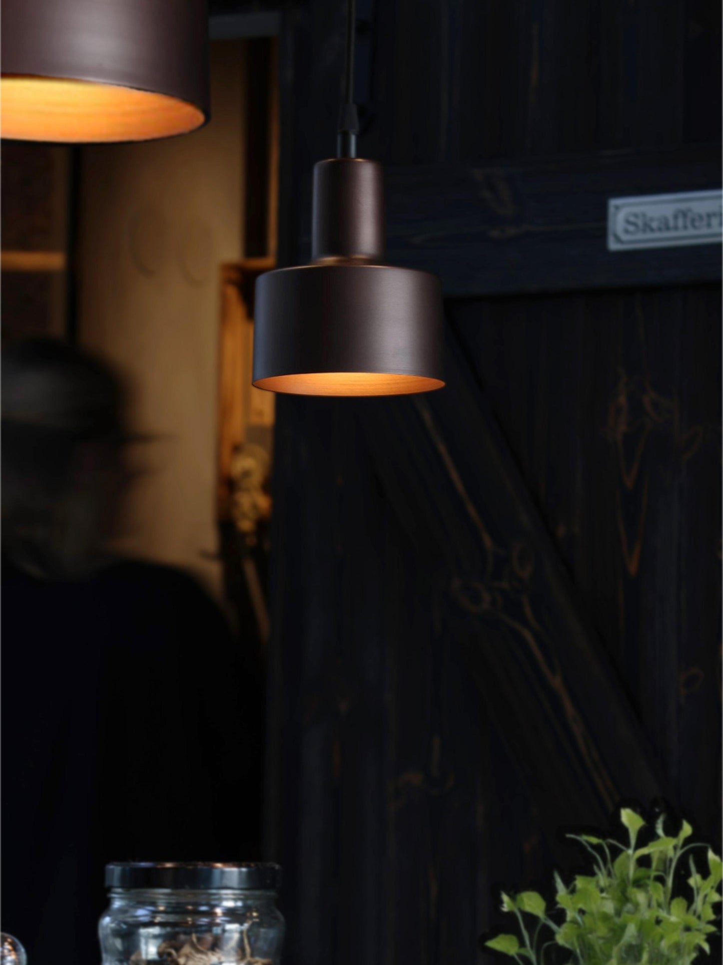 Solo Fönsterlampa Antik Brun IP20 13cm