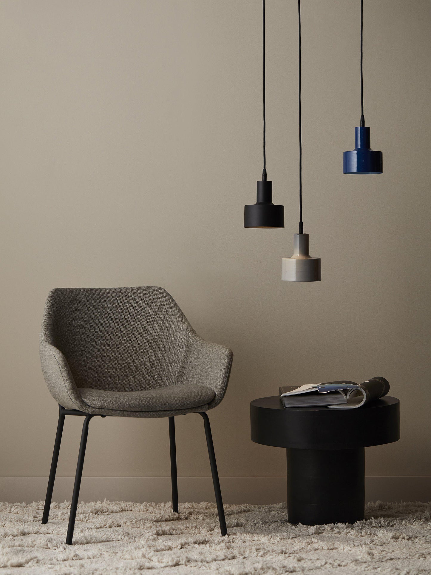 Solo Fönsterlampa Blank Grå IP20 13cm