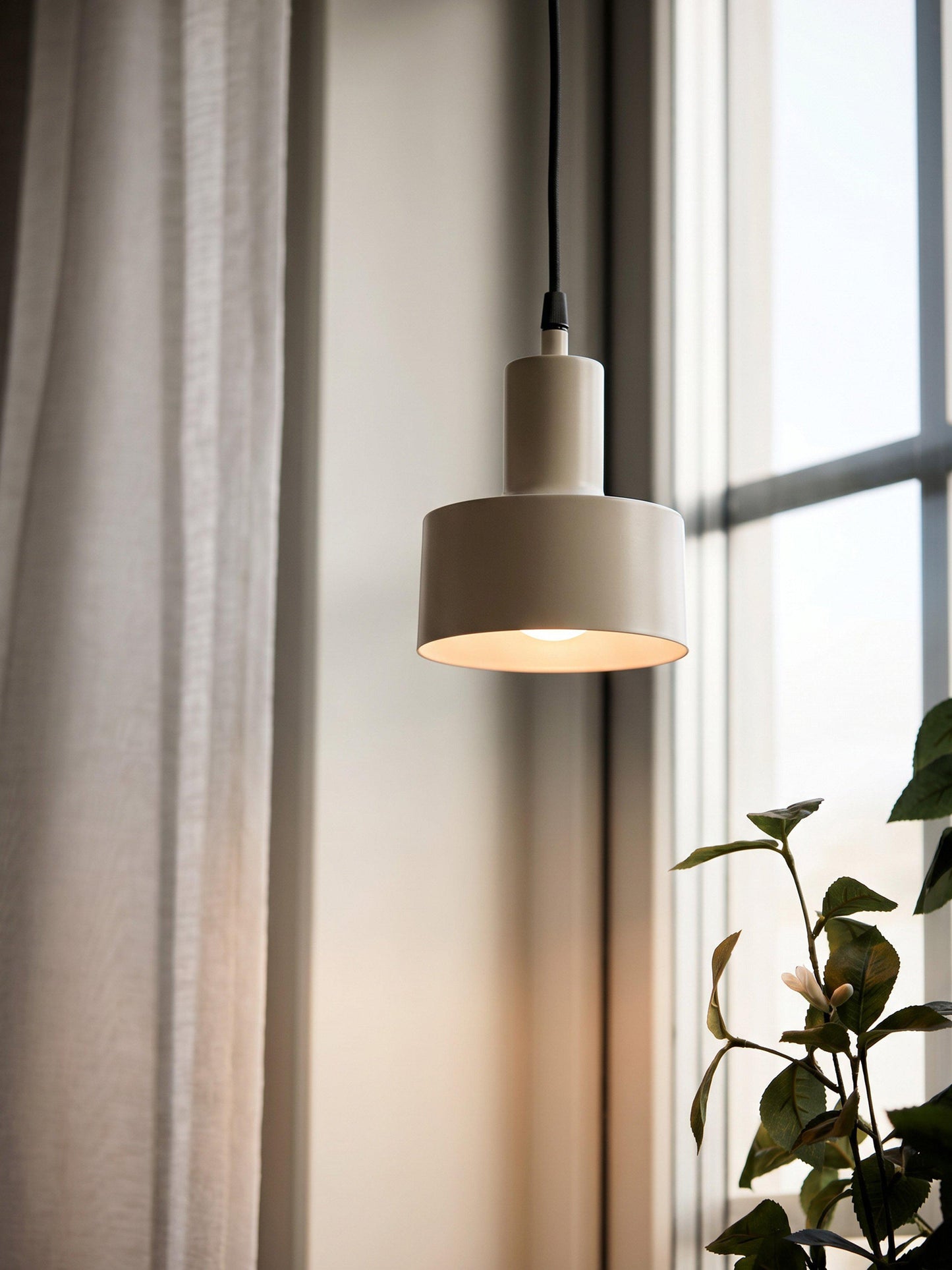 Solo Fönsterlampa Matt Beige IP20 13cm