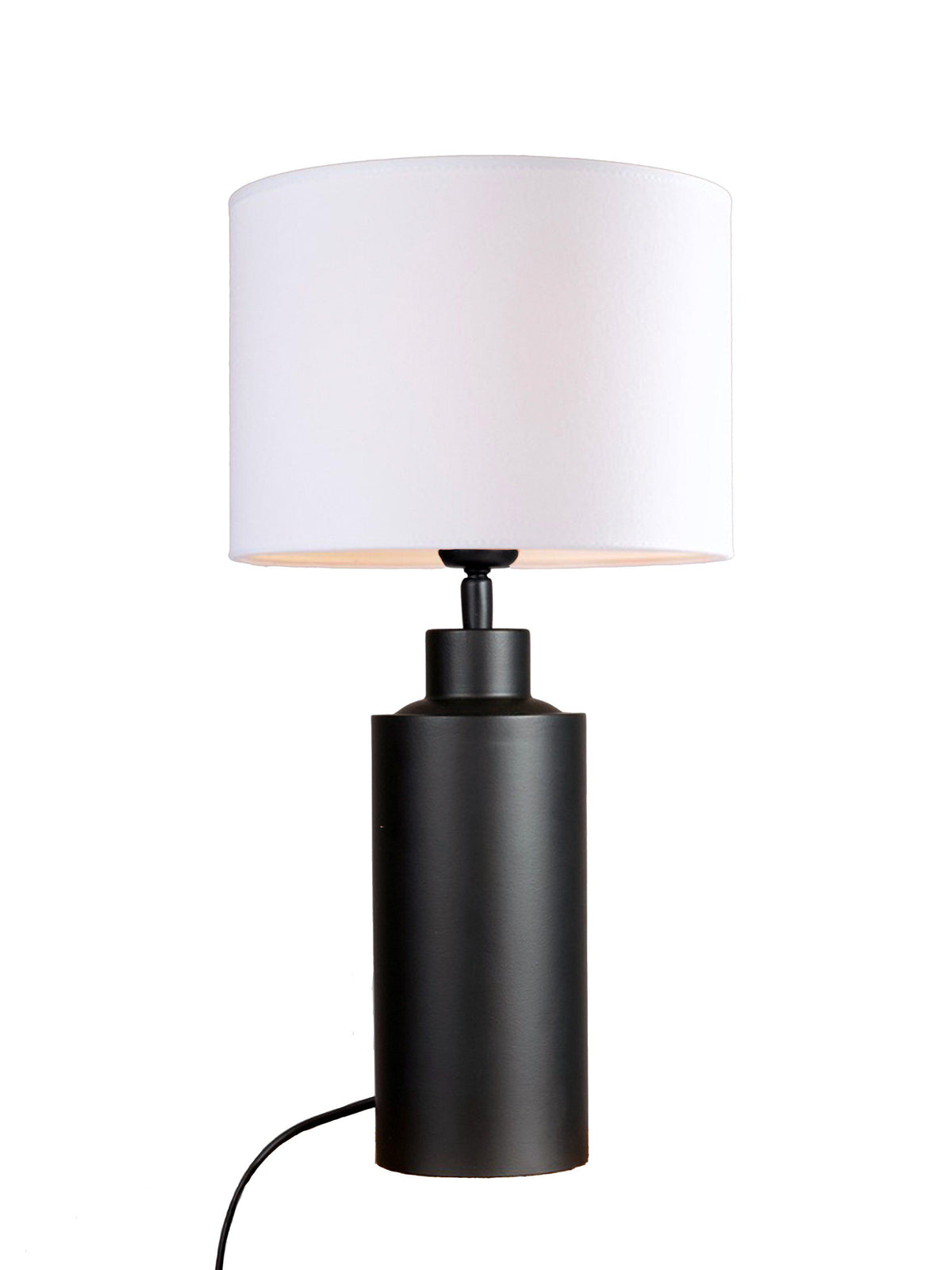 Anibe Lifestyle - Solo Bordslampa Matt Svart Vit Skärm IP20 46cm