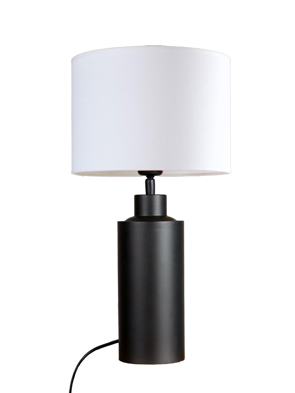Anibe Lifestyle - Solo Bordslampa Matt Svart Vit Skärm IP20 46cm