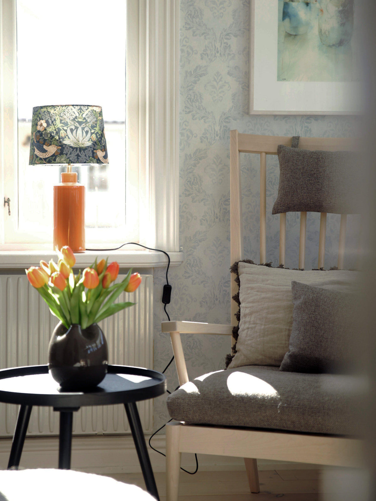 Anibe Lifestyle - Solo - Bordslampa Blank Orange IP20 46cm