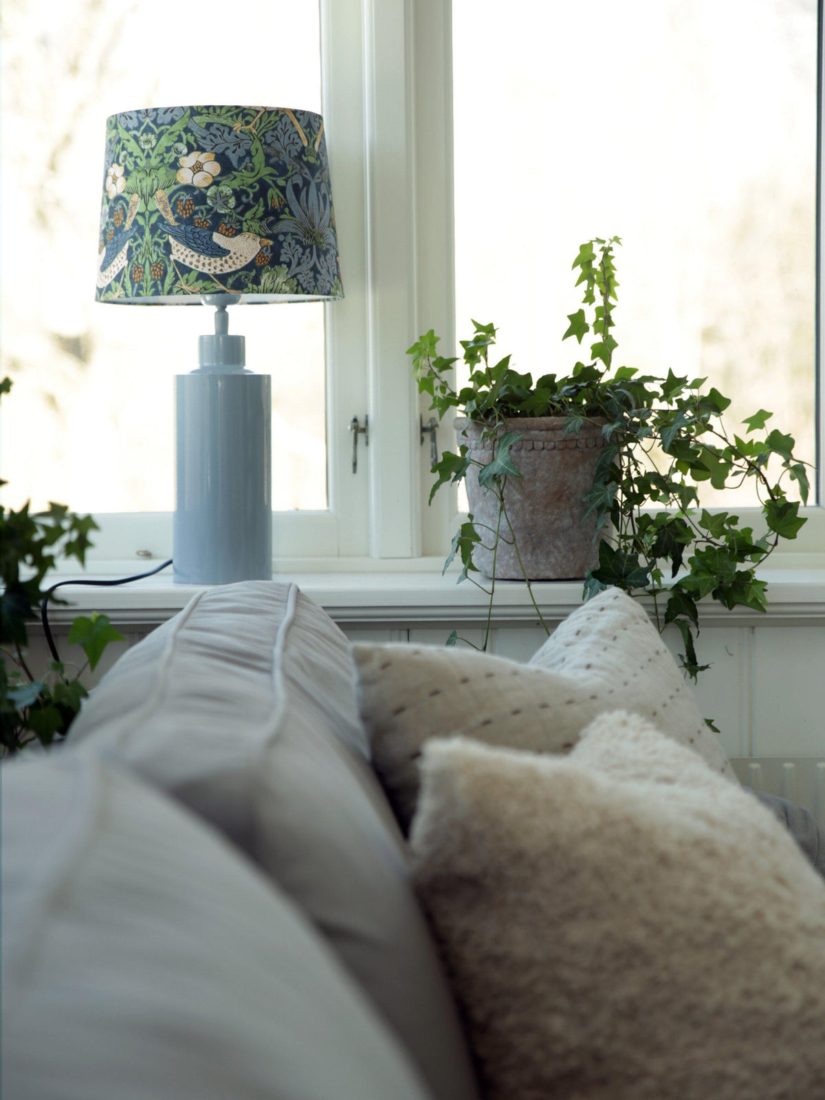 Anibe Lifestyle - Solo Bordslampa Blank Denim Blå IP20 46cm