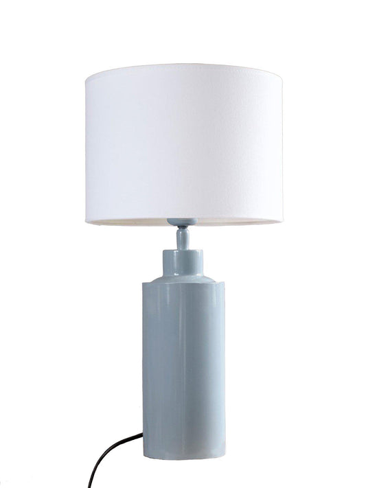 Anibe Lifestyle - Solo Bordslampa Blank Denim Vit Skärm IP20 46cm
