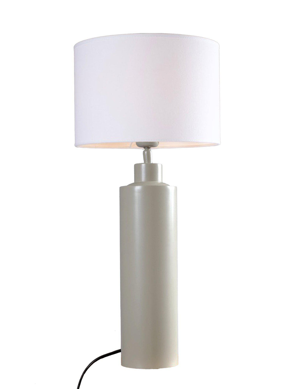 Anibe Lifestyle - Solo Bordslampa Matt Beige Vit Skärm IP20 57cm