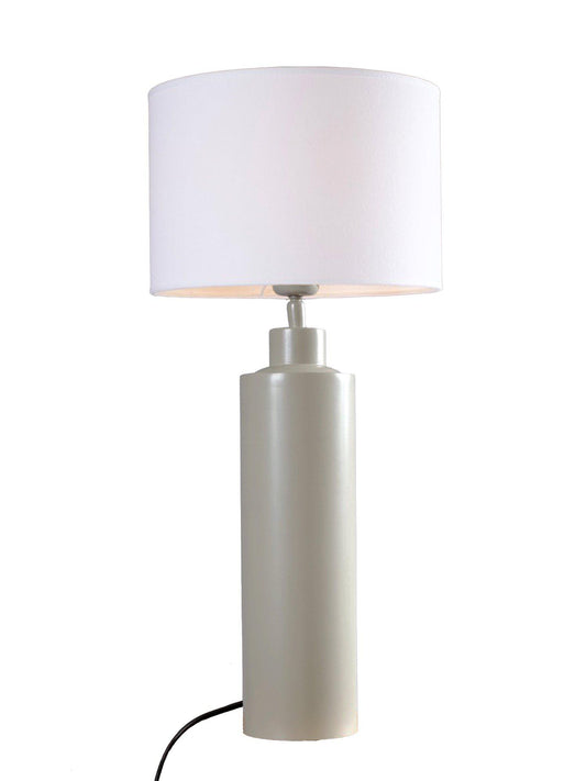 Anibe Lifestyle - Solo Bordslampa Matt Beige Vit Skärm IP20 57cm
