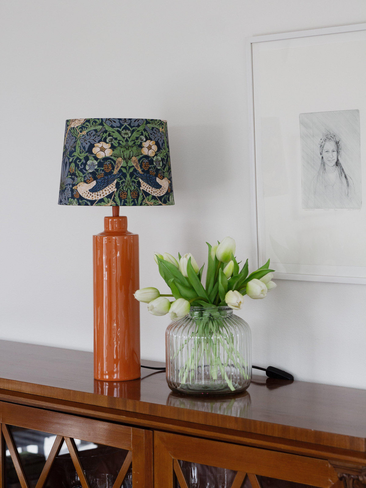 Anibe Lifestyle - Solo - Bordslampa Blank Orange IP20 57cm