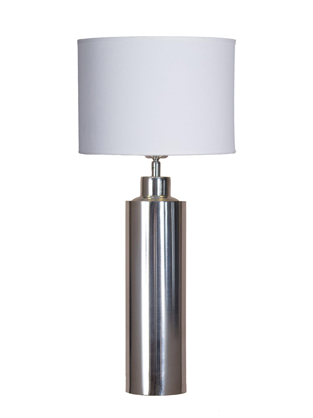 Anibe Lifestyle - Solo Bordslampa Krom Vit Skärm IP20 57cm