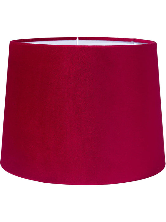 Anibe Lifestyle - Sofia - Lampskärm Sammet Klarröd 20cm