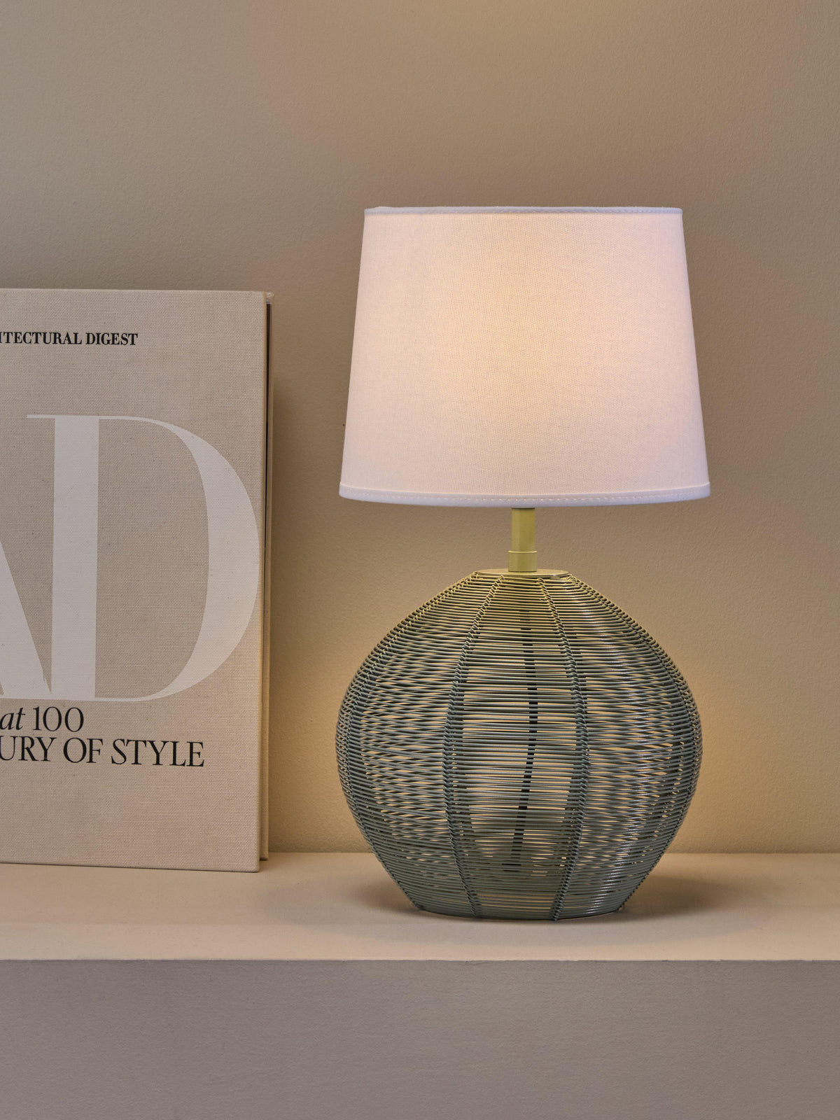 Anibe Lifestyle - Sofia - Lampskärm Franza Vit 20cm