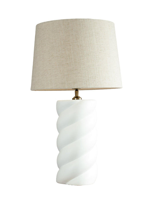 Anibe Lifestyle - Spin Bordslampa Keramik Brun Sofia Florenzo IP20 65cm