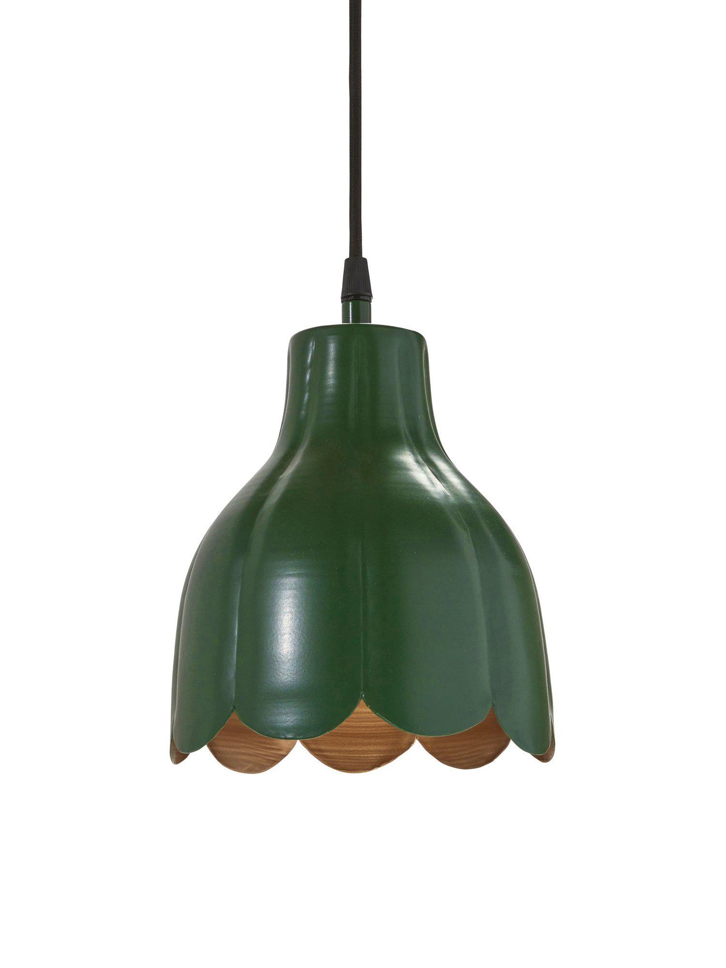 Tulippa Tak/Fönsterlampa Grön/Guld IP20 17cm