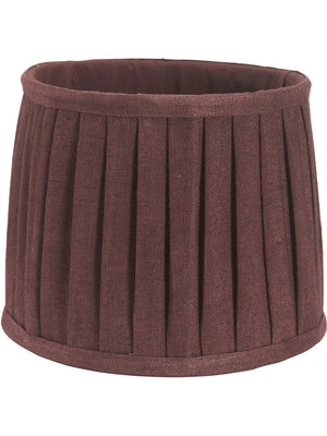 Anibe Lifestyle - Sofia - Lampskärm Plissé Vinröd 30cm