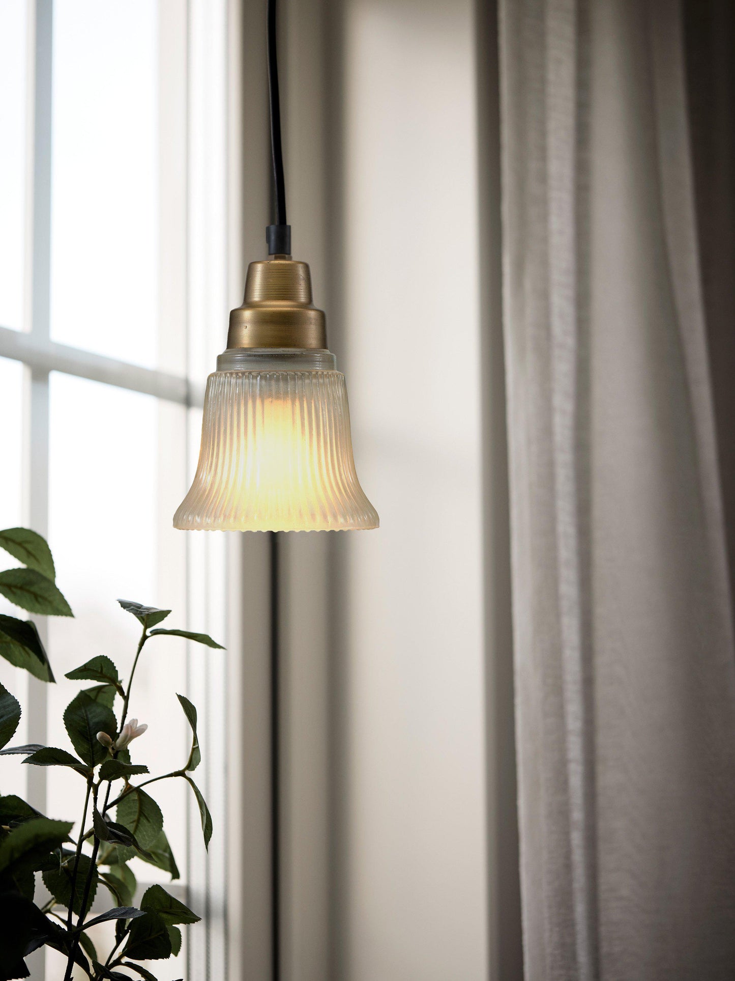 Emmi Fönsterlampa Antikmässing IP20 12cm