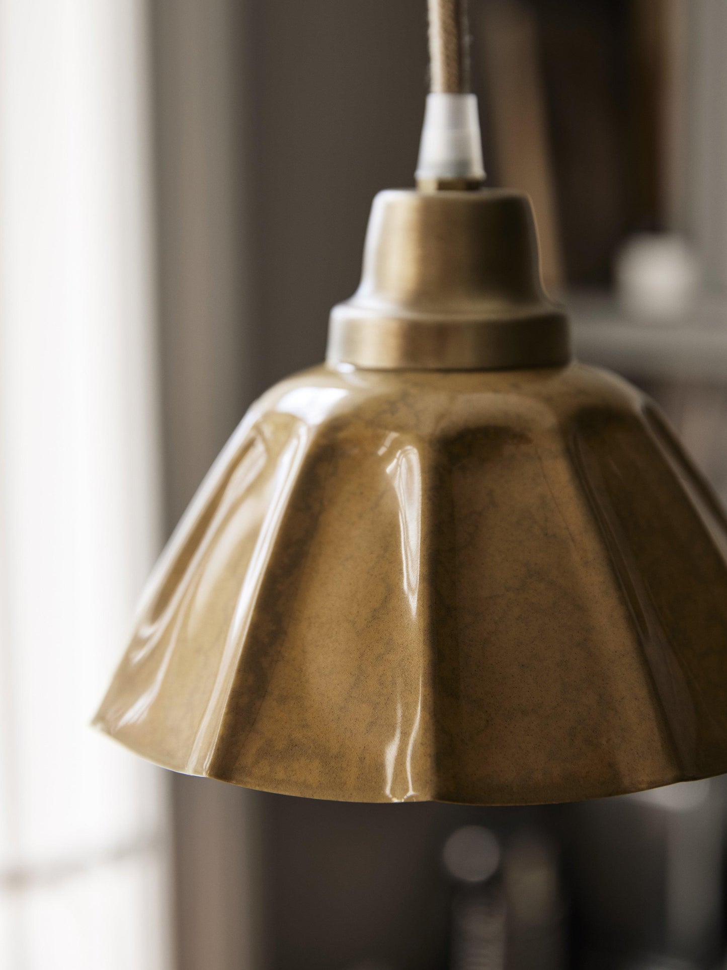 Ester Fönsterlampa Senapsgul IP20 17cm
