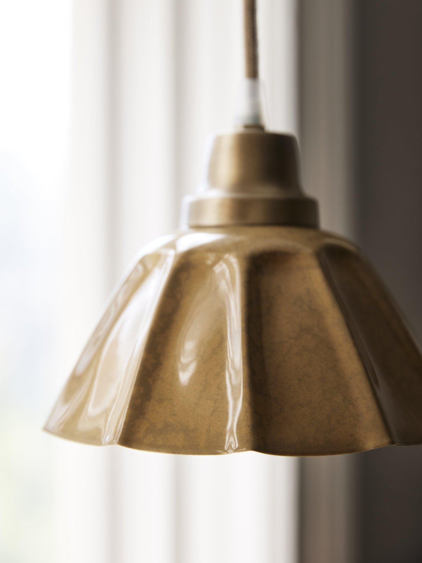 Ester Fönsterlampa Senapsgul IP20 17cm