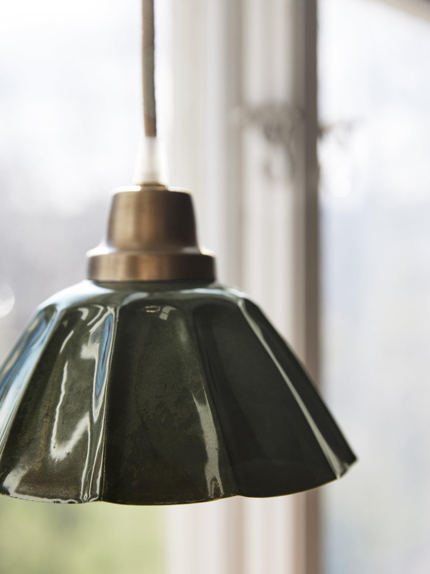 Ester Fönsterlampa Mörkgrön IP20 17cm