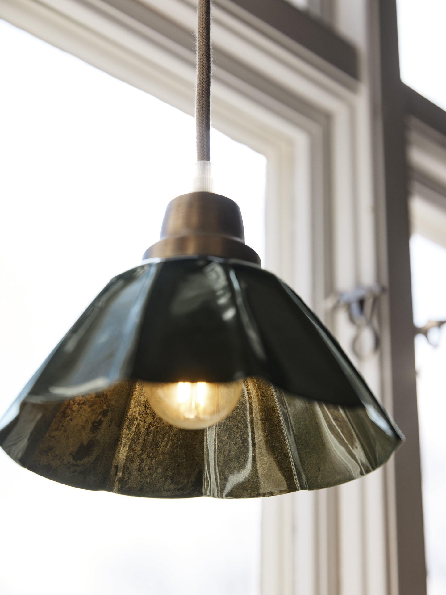 Ester Fönsterlampa Mörkgrön IP20 17cm