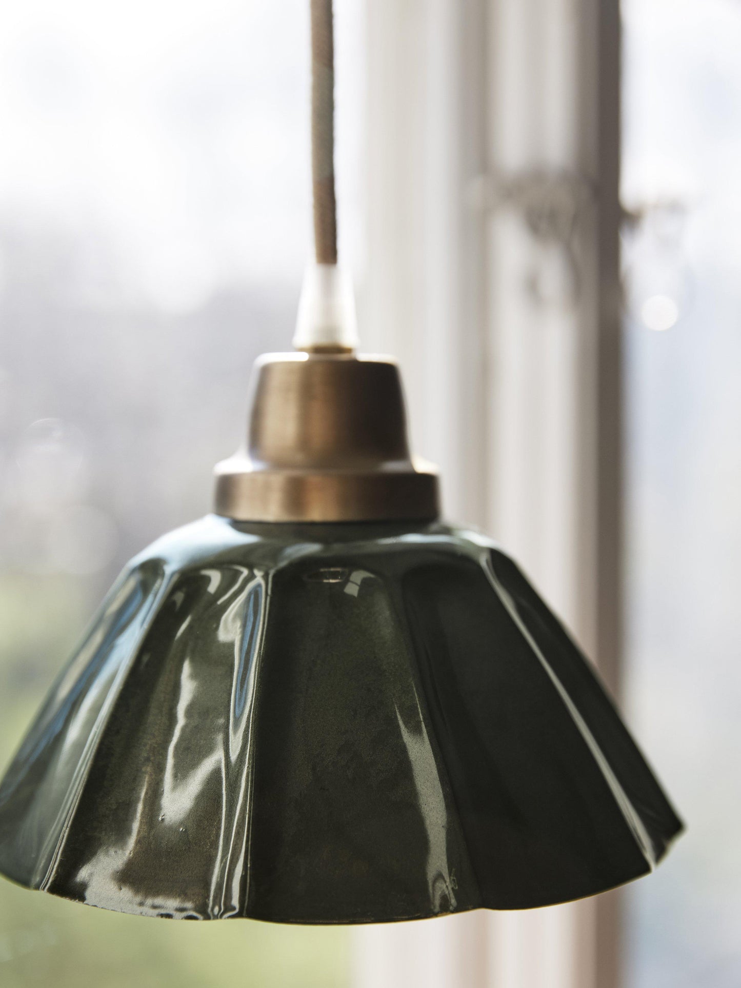 Ester Fönsterlampa Mörkgrön IP20 17cm