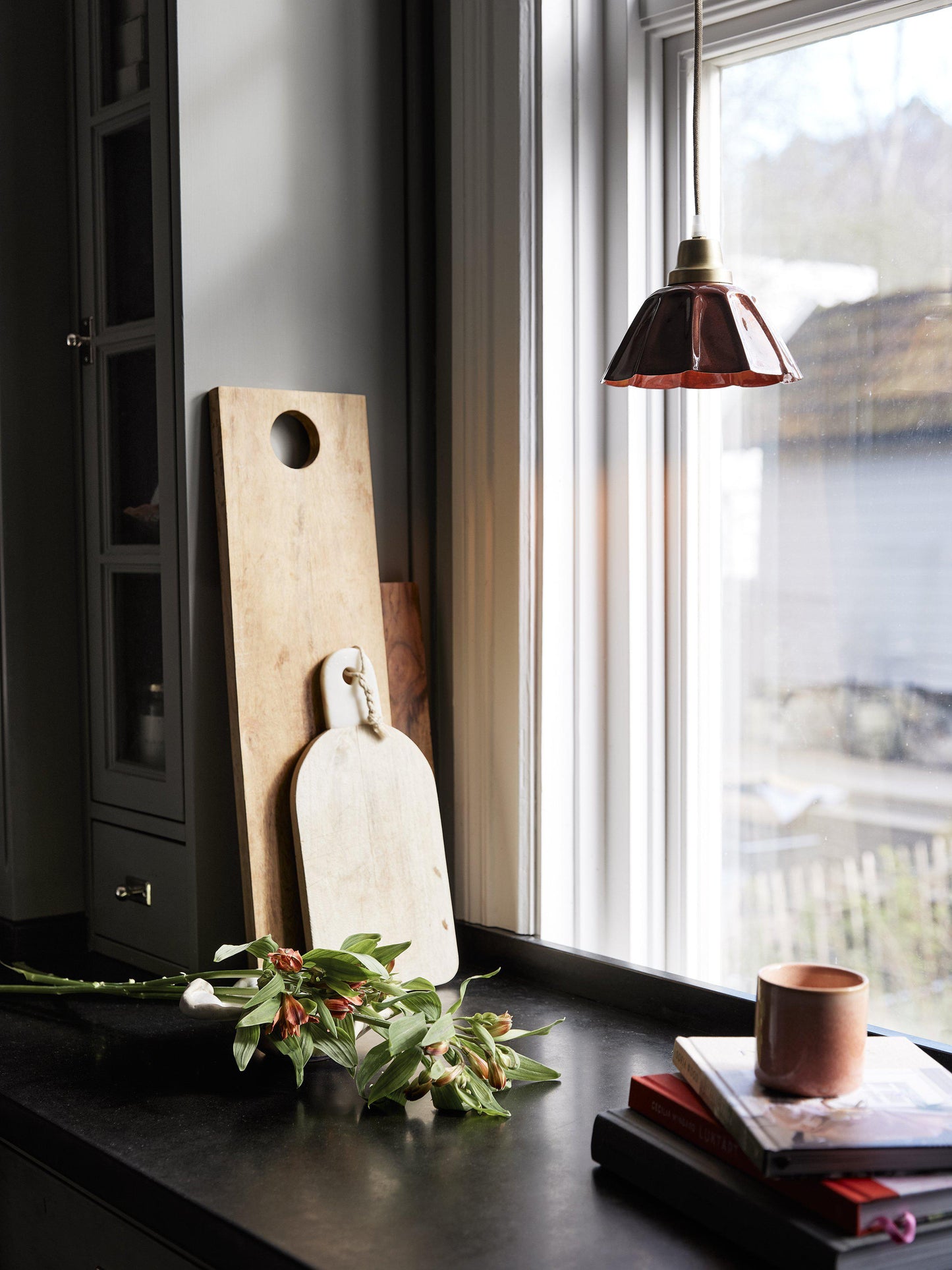 Ester Fönsterlampa Terracotta IP20 17cm
