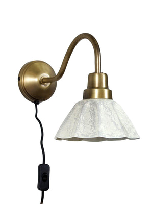 Anibe Lifestyle - Ester Vägglampa Offwhite IP20 34cm