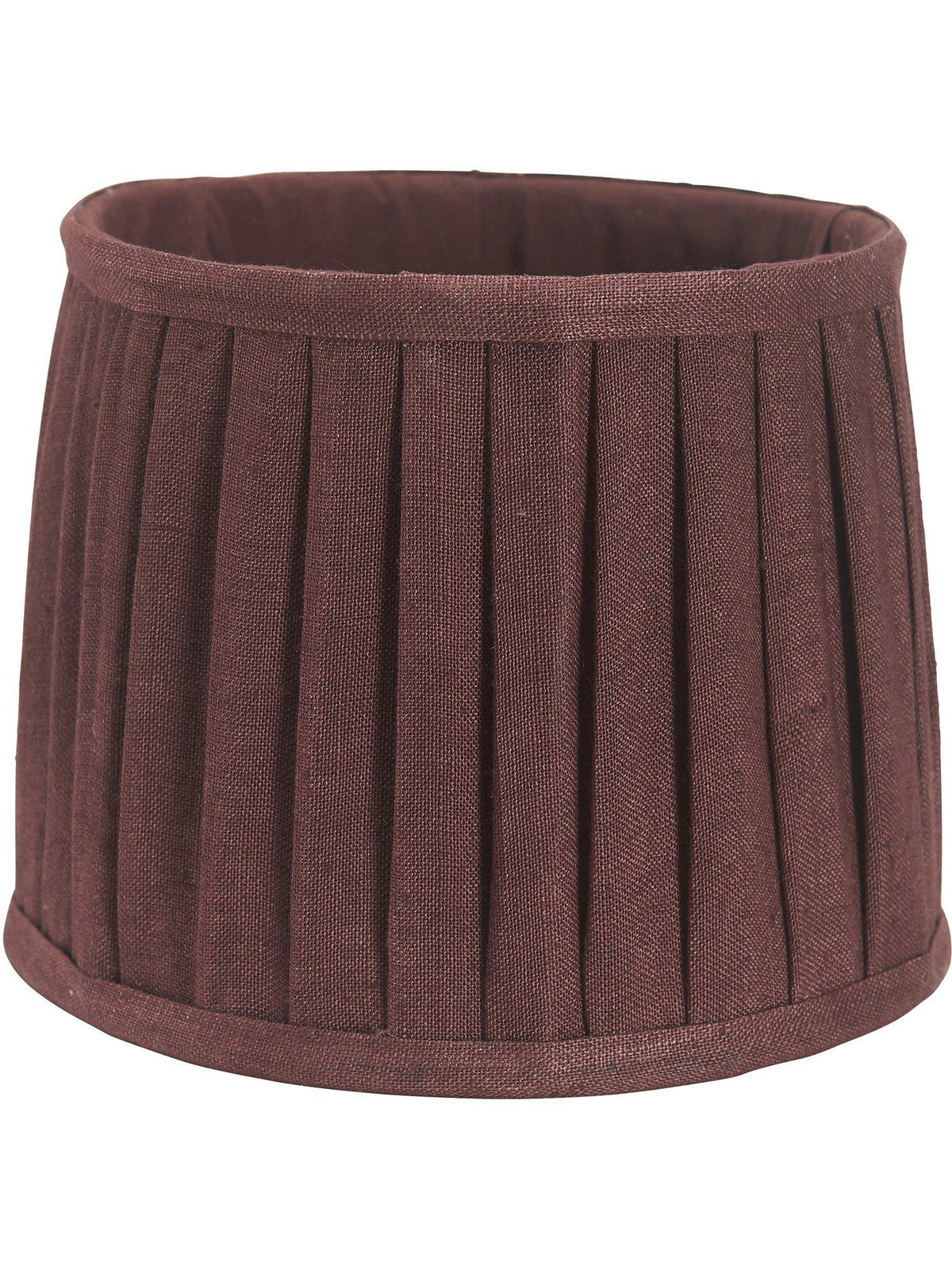 Anibe Lifestyle - Sofia - Lampskärm Plissé Vinröd 35cm