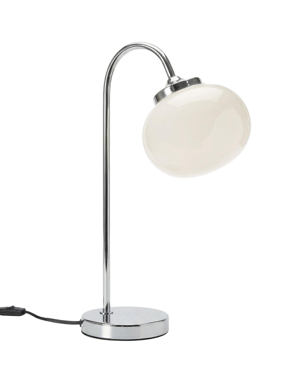 Anibe Lifestyle - Elsy Bordslampa Vit Krom IP20 51cm