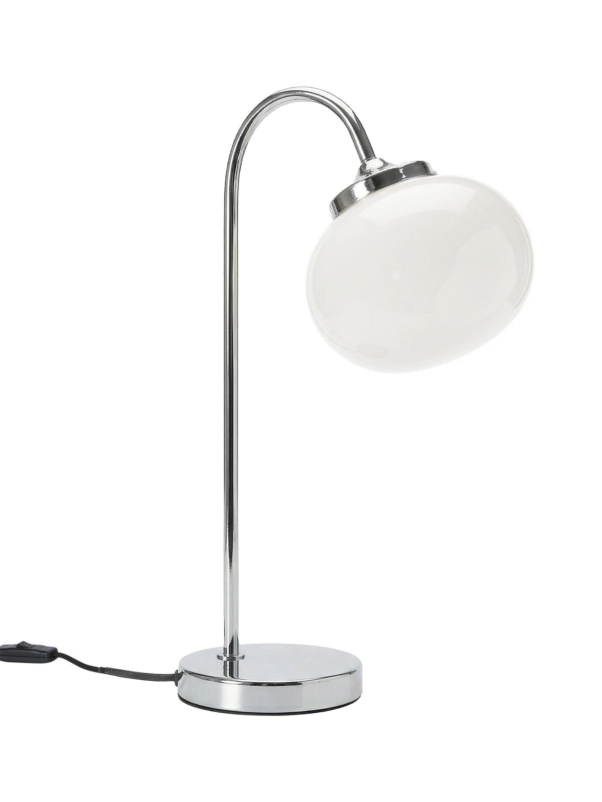 Anibe Lifestyle - Elsy Bordslampa Vit Krom IP20 51cm