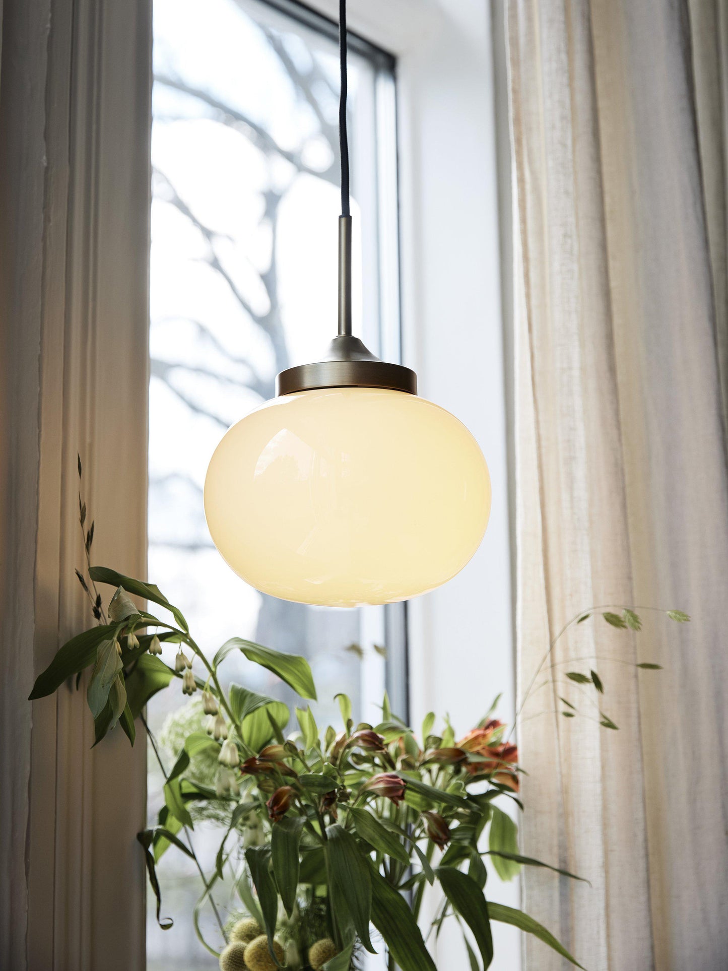 Elsy Fönsterlampa Mässing IP20 18cm