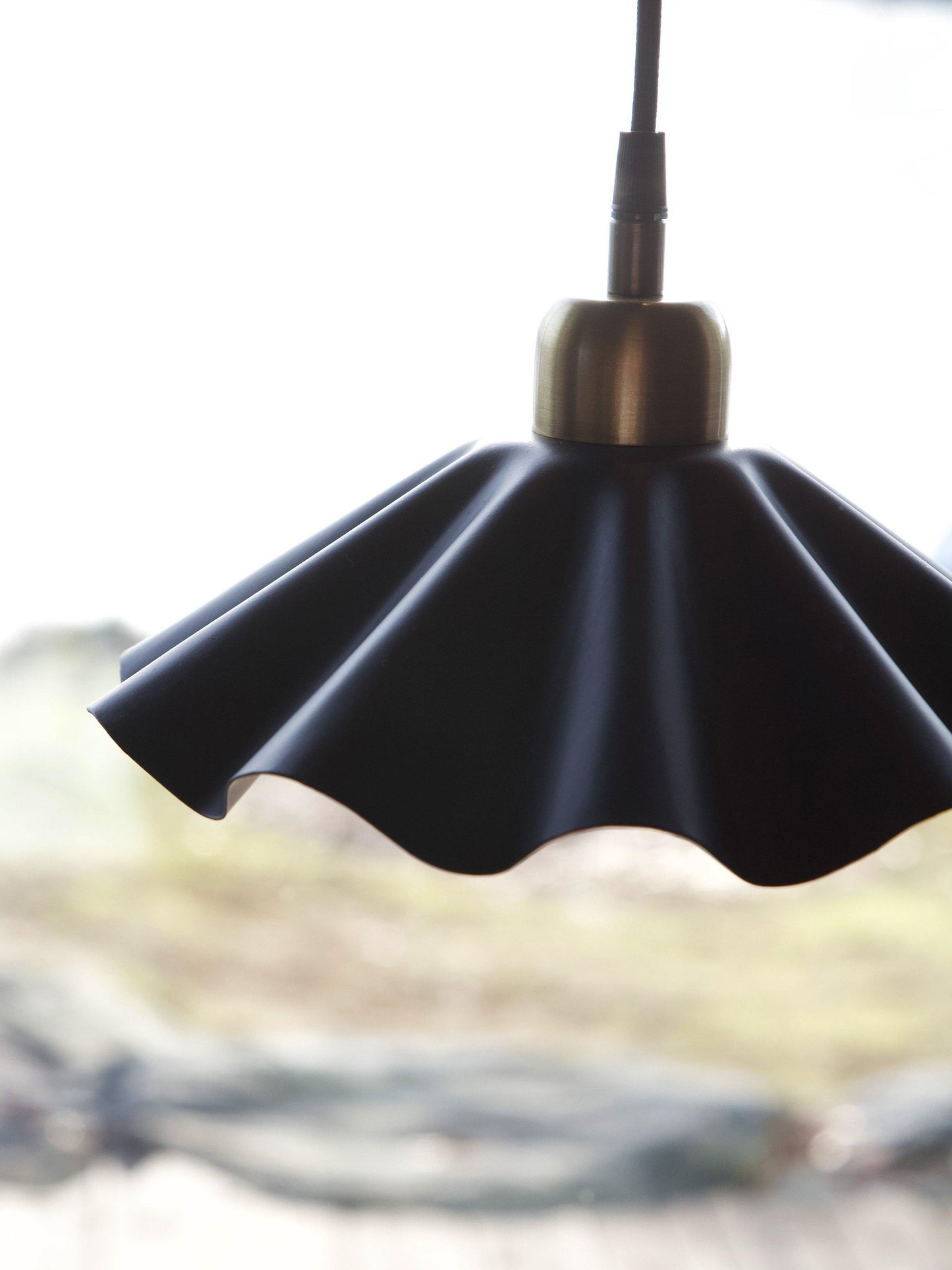 Aira Fönsterlampa Svart/Mässing IP20 25cm
