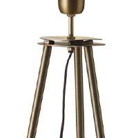 Anibe Lifestyle - Base Golvlampa Tripod Antikmässing Beige IP20 123cm